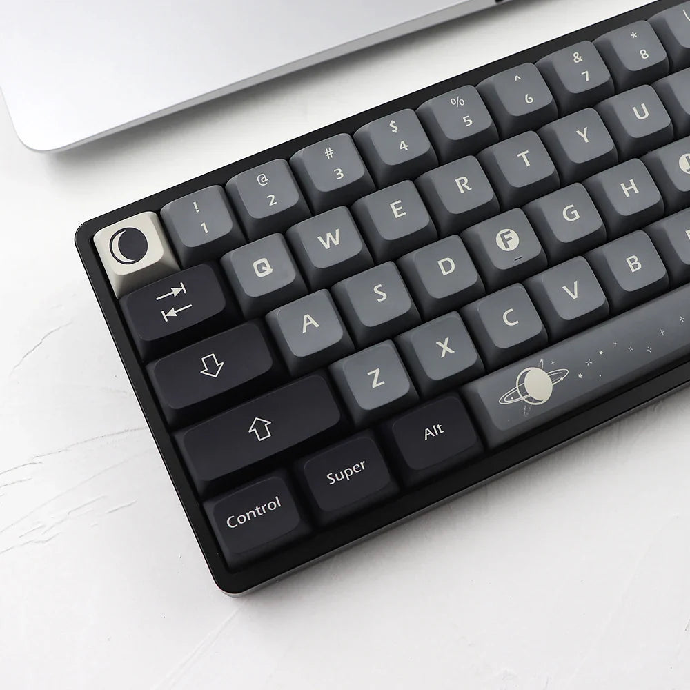 아폴로 테마 XDA Keycap 독일어 프랑스어 스페인 iso 키 염료 하위 키 캡 TKL87 GMMKPRO 7u Spacebar AZERTY 키보드 캡 사용자 정의 세트